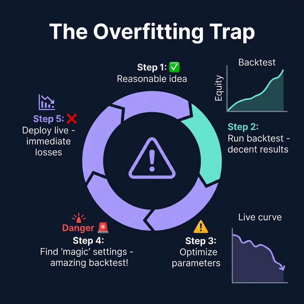 The overfitting trap in trading strategy development