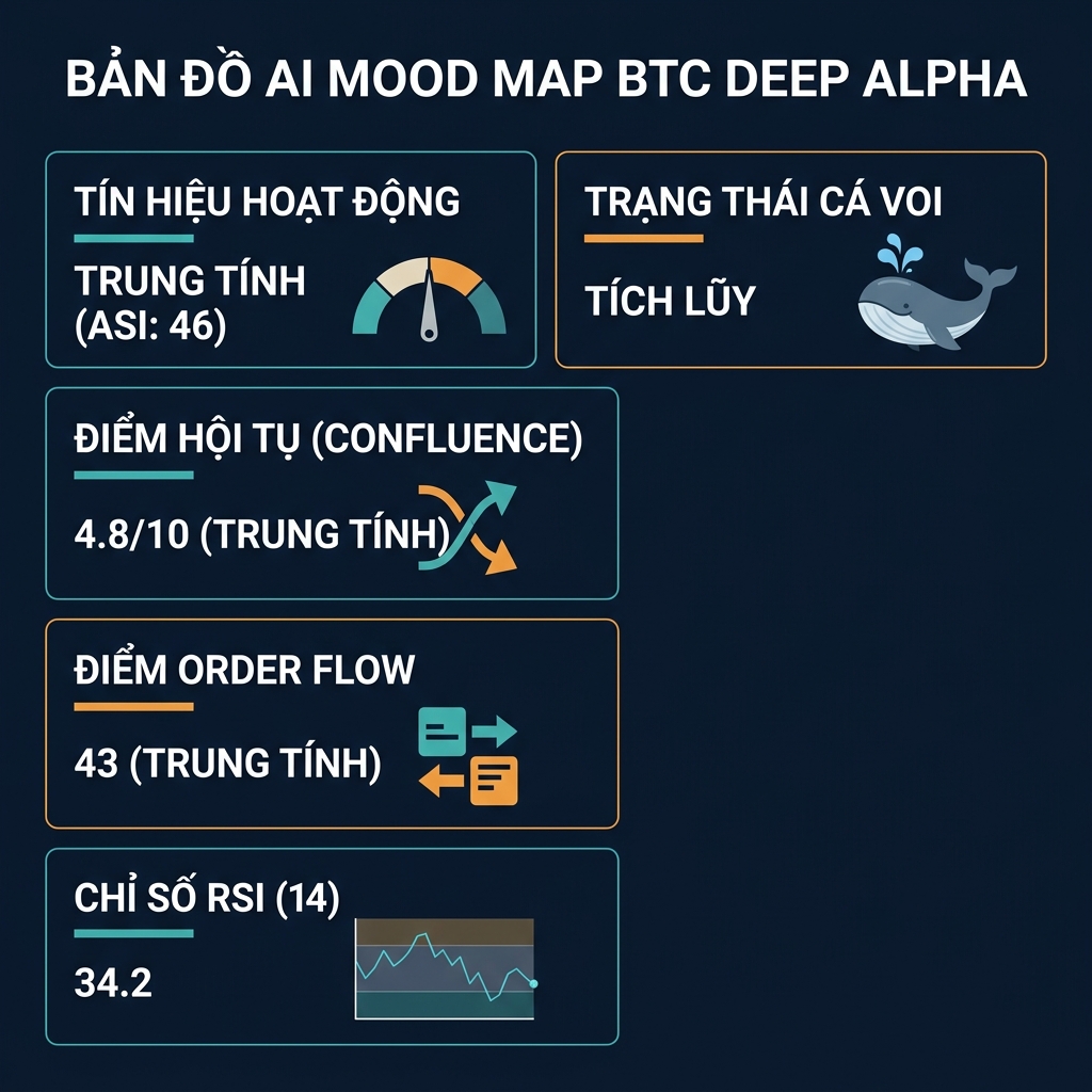BTC Deep Alpha Mood Map — Phân Tích Đa Nhân Tố