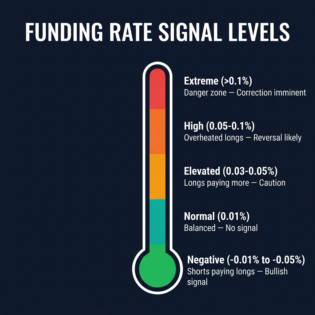 Funding rate levels and their market implications