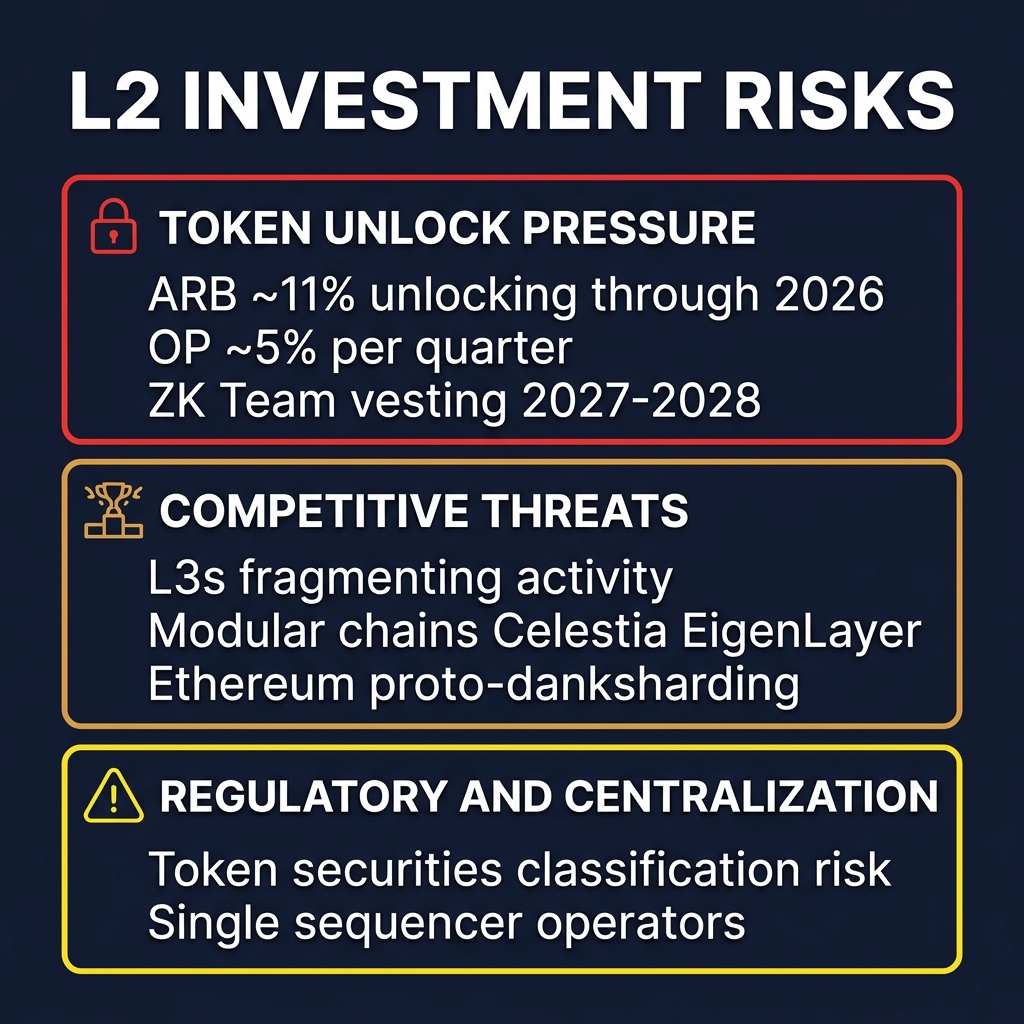 L2 Token Unlock Risks