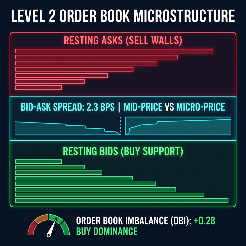 Level 2 Order Book Microstructure