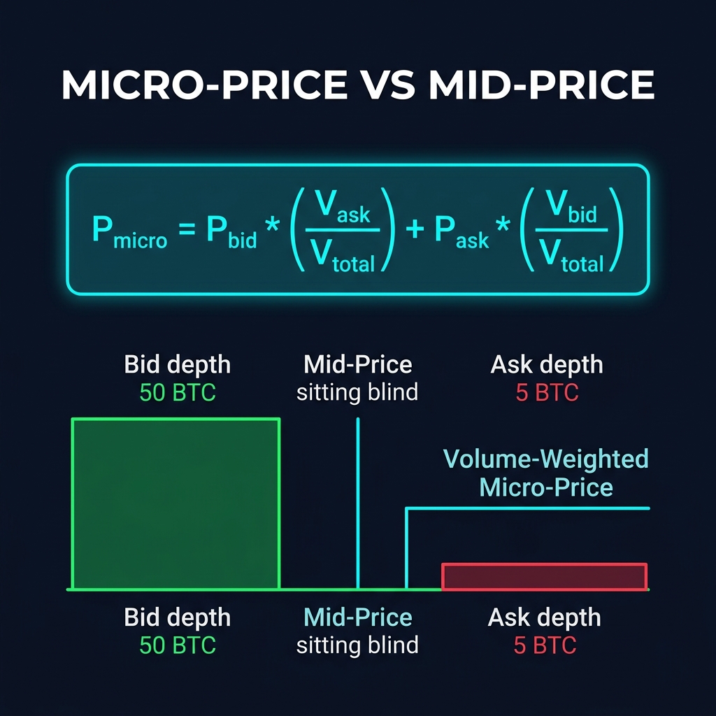 Mid-Price vs Volume-Weighted Micro-Price