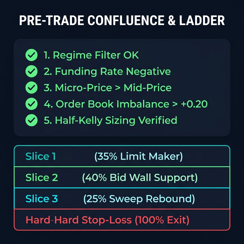 Pre-Trade Risk Checklist and Suggested Trade Ladder