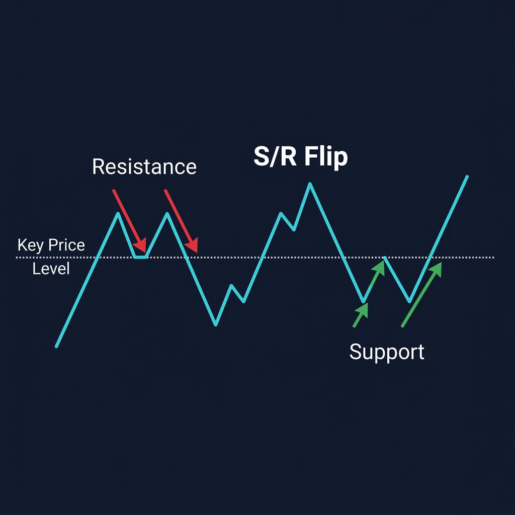 Dynamic support and resistance from EMA convergence zones acting as key decision levels