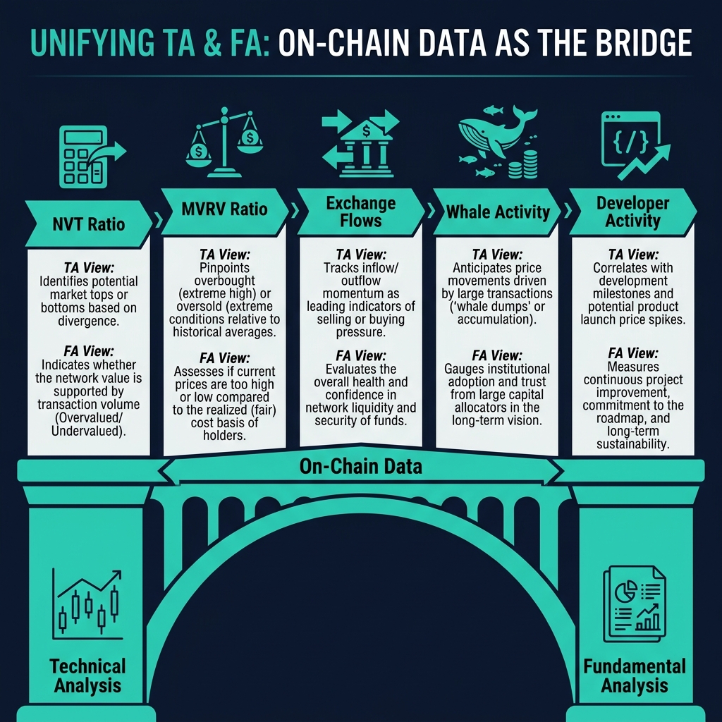 On-chain data bridges Technical and Fundamental Analysis
