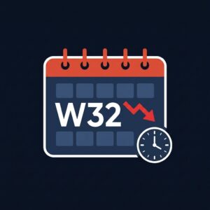 Phân tích thị trường crypto tuần 32 tháng 8/2026 — BTC bị từ chối ở 5.410 sau FOMC