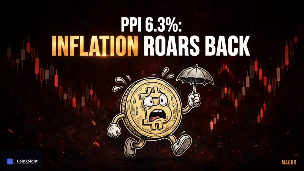 PPI 6.3 Percent Inflation Roars Back Bitcoin Weathering Shock